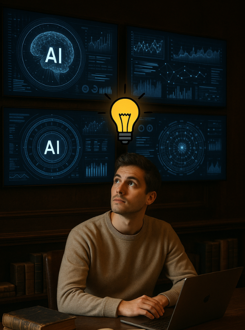 Diagram illustrating how XAI tools provide transparency in AI decision-making