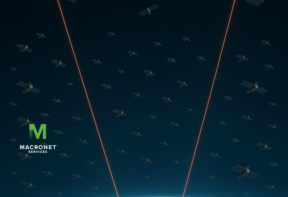 LEO and GEO Satellites and Macronet Servoces